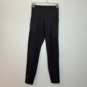 Girlfriend Collective Compressive Pocket Leggings Gray Size XS High Rise Stretch